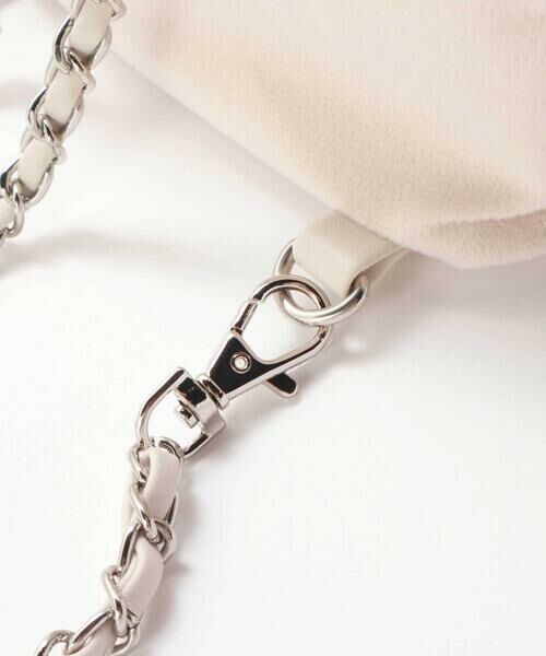 BeBe / べべ ショルダーバッグ | キルティングベロア2wayバケットバッグ | 詳細12