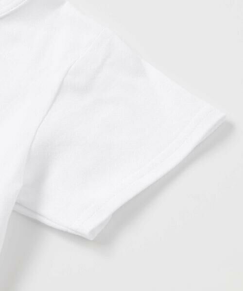 BeBe / べべ Tシャツ | PARISチェックロゴレイヤード風天竺半袖Tシャツ(90~150cm) | 詳細6