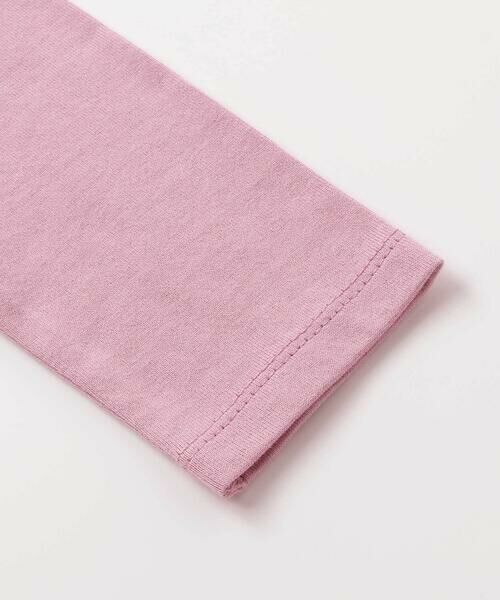 BeBe / べべ Tシャツ | レターモチーフ天竺長袖Tシャツ(100~160cm) | 詳細9