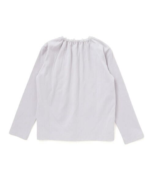 BeBe / べべ Tシャツ | レターモチーフ天竺長袖Tシャツ(100~160cm) | 詳細13