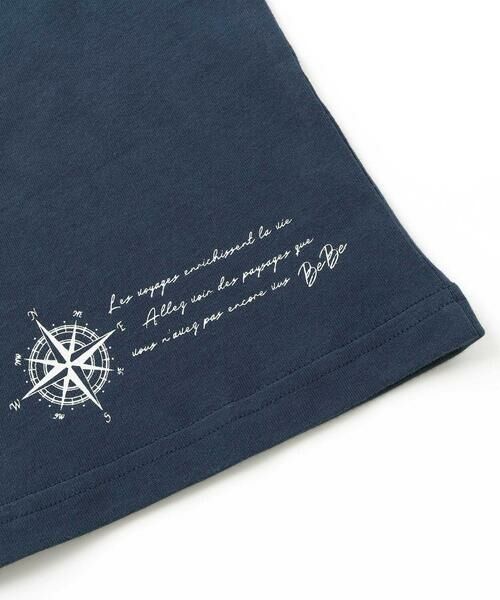 BeBe / べべ Tシャツ | 【抗菌・防臭】MAP&FLAG袖リブ天竺長袖Tシャツ(90~150cm) | 詳細16