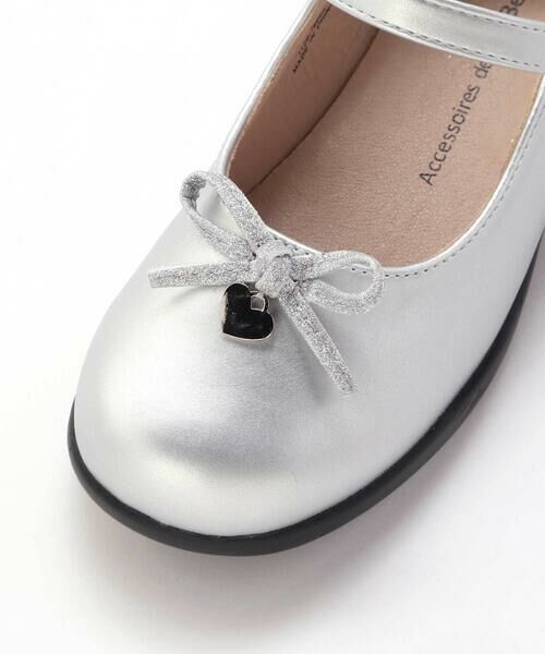 BeBe / べべ スニーカー | リボン付きプレーントゥストラップシューズ(16~21cm) | 詳細10