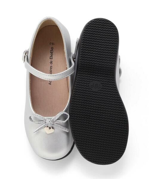 BeBe / べべ スニーカー | リボン付きプレーントゥストラップシューズ(16~21cm) | 詳細13