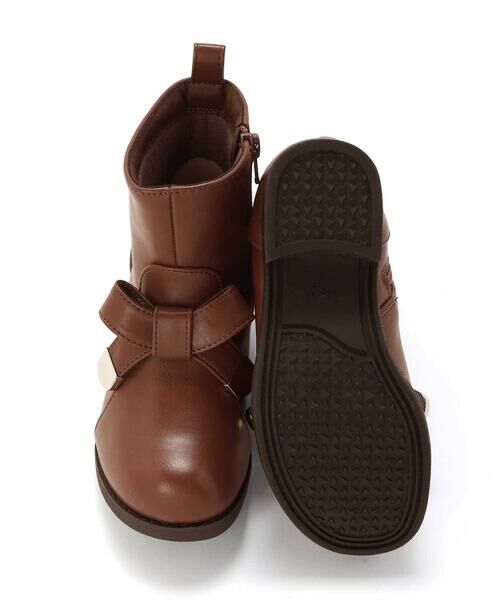 BeBe / べべ ブーツ(ショート丈) | メタルポイントリボンショートブーツ(16~21cm) | 詳細11