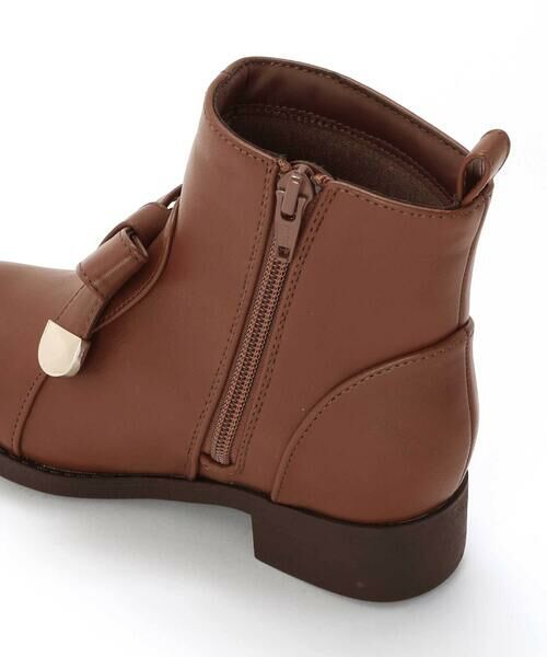 BeBe / べべ ブーツ(ショート丈) | メタルポイントリボンショートブーツ(16~21cm) | 詳細9