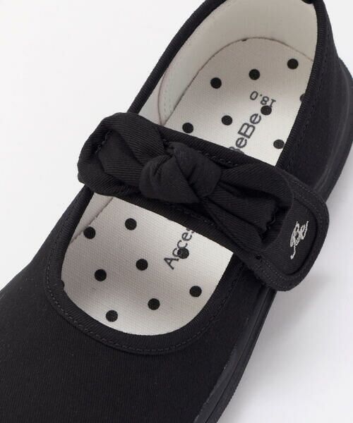 BeBe / べべ スニーカー | リボン付きベルクロストラップシューズ(13~19cm) | 詳細4