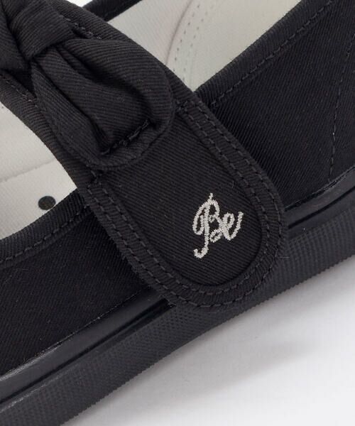 BeBe / べべ スニーカー | リボン付きベルクロストラップシューズ(13~19cm) | 詳細5