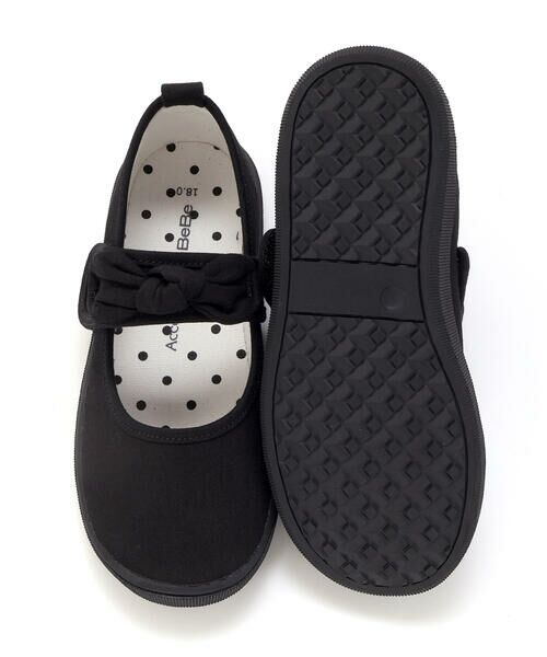 BeBe / べべ スニーカー | リボン付きベルクロストラップシューズ(13~19cm) | 詳細7