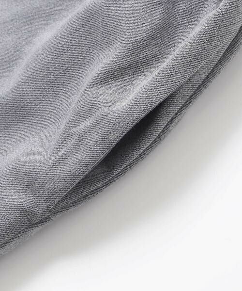 BeBe / べべ ミニ丈・ひざ丈ワンピース | テレコ×ツイル切り替え長袖ワンピース(90~150cm) | 詳細8