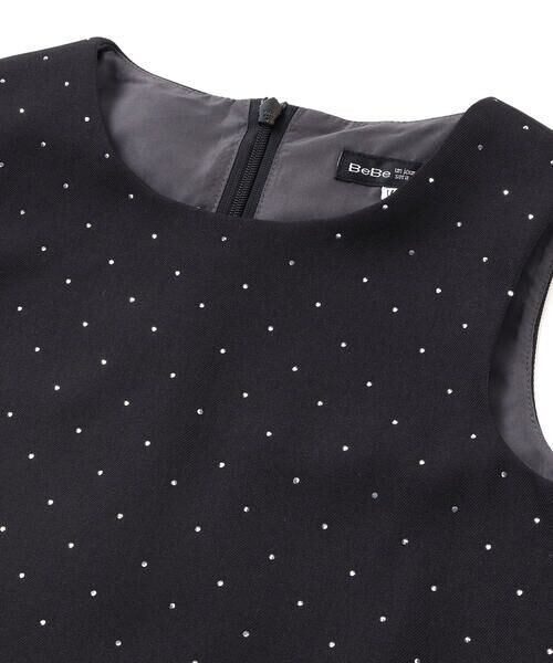 BeBe / べべ ミニ丈・ひざ丈ワンピース | 【お揃い】エトワールシャイニードットジャンパースカート(100~150cm) | 詳細10