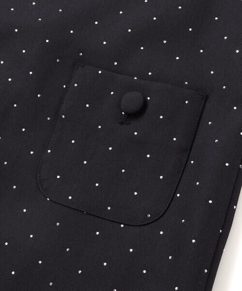 BeBe / べべ ミニ丈・ひざ丈ワンピース | 【お揃い】エトワールシャイニードットジャンパースカート(100~150cm) | 詳細12