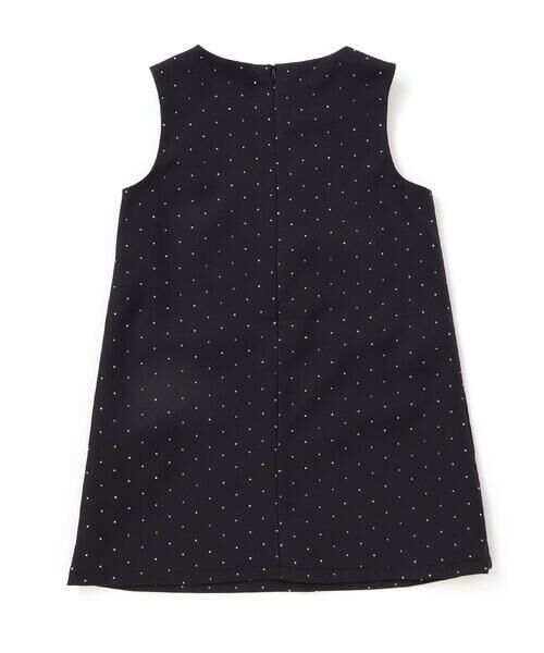 BeBe / べべ ミニ丈・ひざ丈ワンピース | 【お揃い】エトワールシャイニードットジャンパースカート(100~150cm) | 詳細9