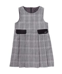 BeBe / べべ ミニ丈・ひざ丈ワンピース | 【お揃い】グレンチェックプリーツジャンパースカート(90~150cm)