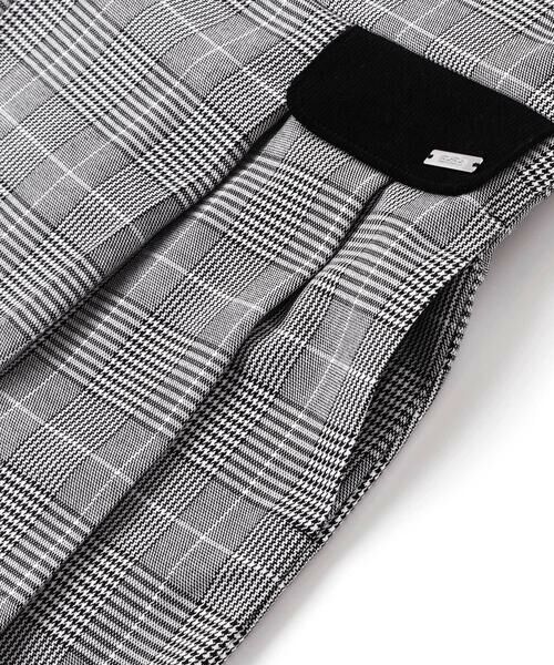 BeBe / べべ ミニ丈・ひざ丈ワンピース | 【お揃い】グレンチェックプリーツジャンパースカート(90~150cm) | 詳細16