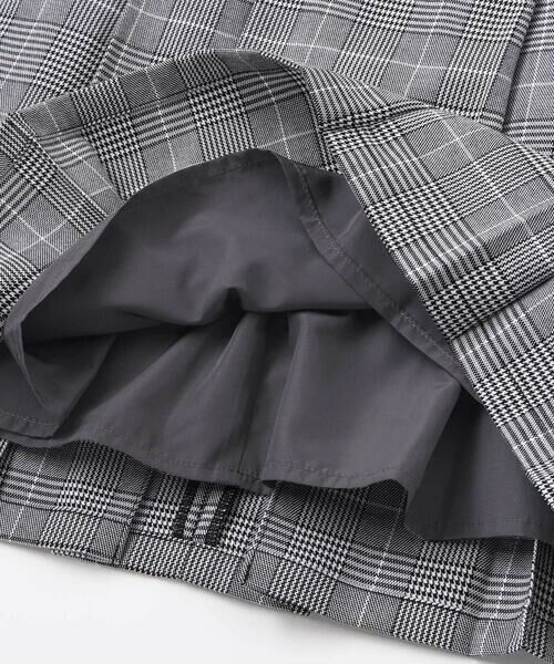BeBe / べべ ミニ丈・ひざ丈ワンピース | 【お揃い】グレンチェックプリーツジャンパースカート(90~150cm) | 詳細18