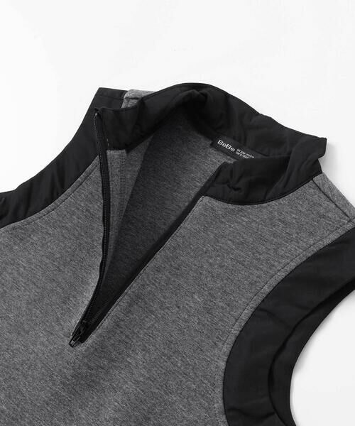 BeBe / べべ ミニ丈・ひざ丈ワンピース | ポンチタフタ切り替えサークルポケットジャンパースカート(90~150cm) | 詳細8