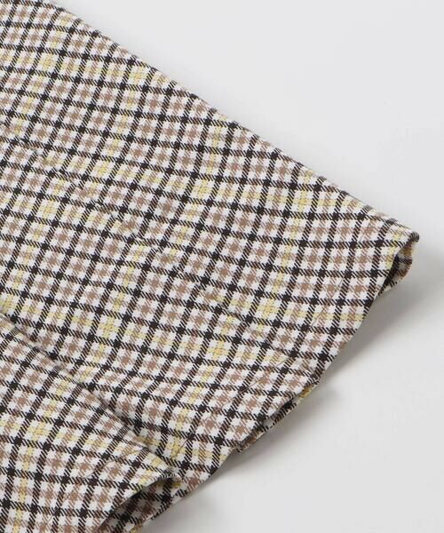 BeBe / べべ ミニ丈・ひざ丈ワンピース | 【お揃い】TRチェックパイピングベルトジャンパースカート(100~150cm) | 詳細12