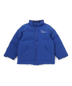 BeBe / べべ ブルゾン | 【撥水】リップストップ×タフタリバーシブル中綿ブルゾン(90~150cm)