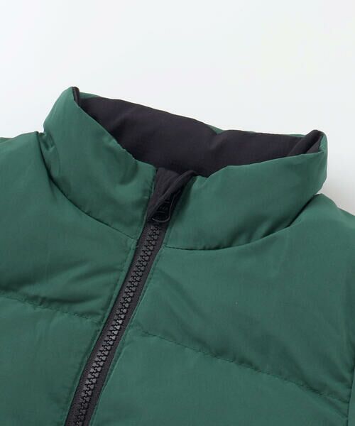 BeBe / べべ ブルゾン | 【撥水】リップストップ×タフタリバーシブル中綿ブルゾン(90~150cm) | 詳細10