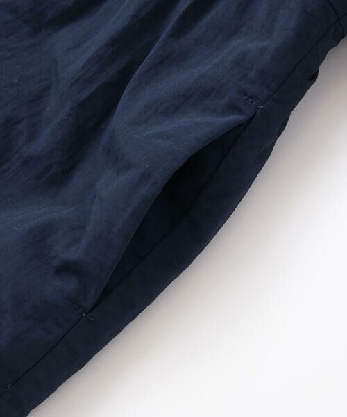 BeBe / べべ ブルゾン | 【撥水加工】ヴィンテージタフタ裏ファー裾フリルフードブルゾン(80~150cm) | 詳細8