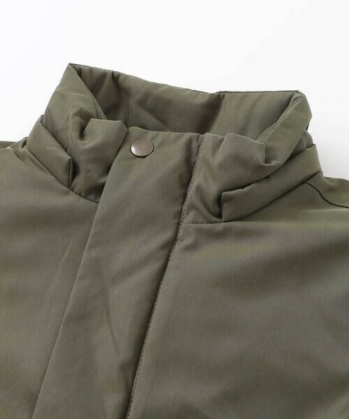 BeBe / べべ ミリタリージャケット・コート | 【撥水加工】ボアライナーベスト付きナイロン中綿3wayコート(90~150cm) | 詳細12