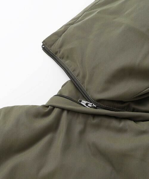 BeBe / べべ ミリタリージャケット・コート | 【撥水加工】ボアライナーベスト付きナイロン中綿3wayコート(90~150cm) | 詳細13