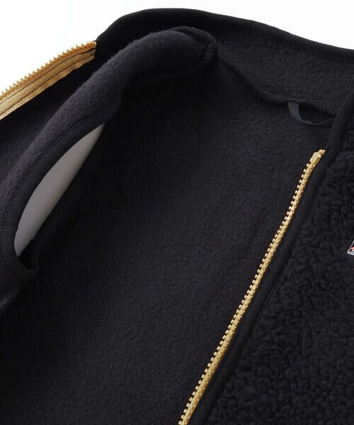 BeBe / べべ ミリタリージャケット・コート | 【撥水加工】ボアライナーベスト付きナイロン中綿3wayコート(90~150cm) | 詳細21