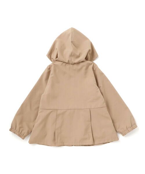 BeBe / べべ ブルゾン | チェックタフタペプラムフード付きブルゾン(90~150cm) | 詳細9