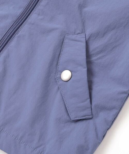 BeBe / べべ ブルゾン | 【撥水】ヴィンテージタフタワッペン付きフードブルゾン(90~150cm) | 詳細13
