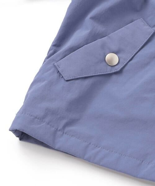 BeBe / べべ ブルゾン | 【撥水】ヴィンテージタフタワッペン付きフードブルゾン(90~150cm) | 詳細14