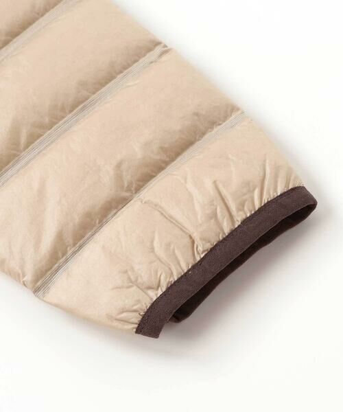 BeBe / べべ ダウンジャケット・ベスト | パイピング配色タフタライトダウンブルゾン(90~160cm) | 詳細14