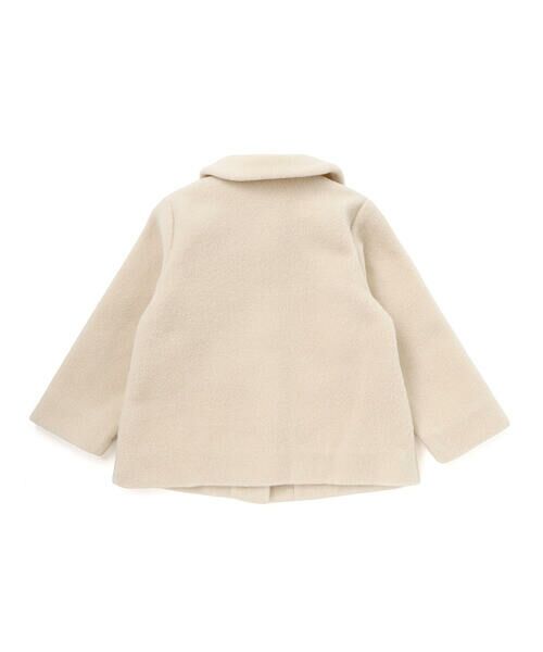 BeBe / べべ ステンカラーコート | 丸襟ボアショートコート(90~150cm) | 詳細5