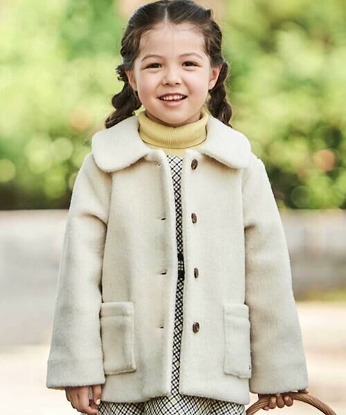 BeBe/ׂ ۋ݃{AV[gR[g(90~150cm) ItzCg 150cm