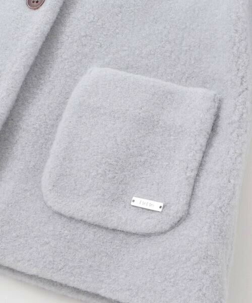 BeBe / べべ ステンカラーコート | 丸襟ボアショートコート(90~150cm) | 詳細14