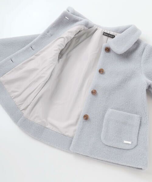 BeBe / べべ ステンカラーコート | 丸襟ボアショートコート(90~150cm) | 詳細16