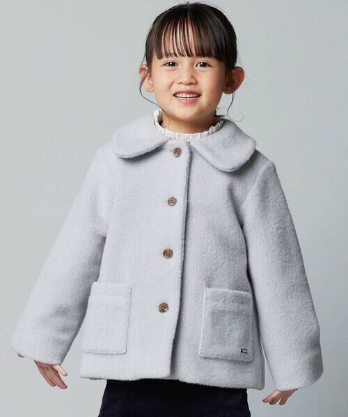 BeBe/ׂ ۋ݃{AV[gR[g(90~150cm) u[ 140cm