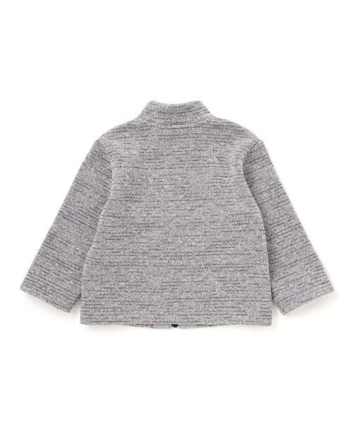 BeBe / べべ ブルゾン | 【POLARTEC(ポーラテック)】アウトポケットメランジジップブルゾン(100~150cm) | 詳細5