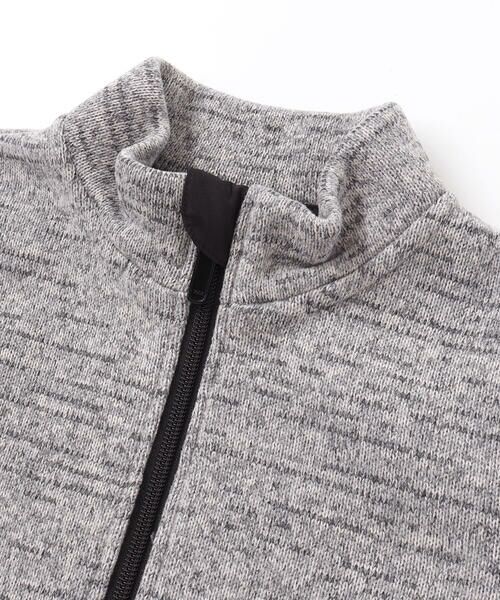 BeBe / べべ ブルゾン | 【POLARTEC(ポーラテック)】アウトポケットメランジジップブルゾン(100~150cm) | 詳細6