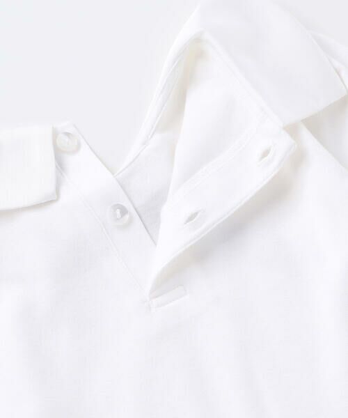 BeBe / べべ シャツ・ブラウス | スムースロゴ入りボウタイ付き長袖丸襟ブラウス(100~150cm) | 詳細11