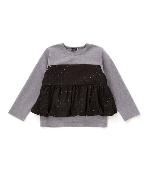 BeBe / べべ スウェット | 【お揃い】エトワールシャイニードットドッキングプルオーバー(100~160cm) | 詳細8