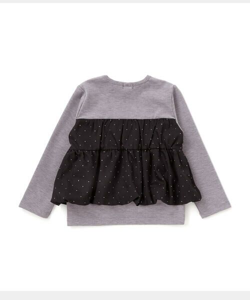 BeBe / べべ スウェット | 【お揃い】エトワールシャイニードットドッキングプルオーバー(100~160cm) | 詳細9