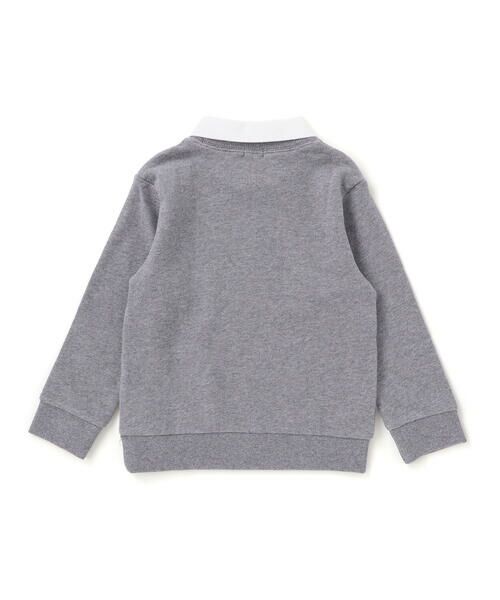 BeBe / べべ スウェット | CRUISESロゴ刺しゅう襟付きトレーナー(100~150cm) | 詳細16