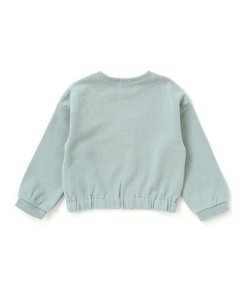 BeBe / べべ スウェット | リボン刺しゅうギャザートレーナー(90~150cm) | 詳細14