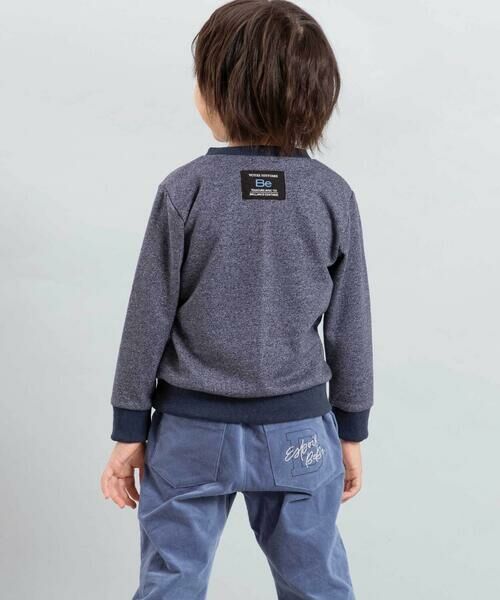 BeBe / べべ スウェット | トレインプリントメランジトレーナー　(90~150cm) | 詳細2