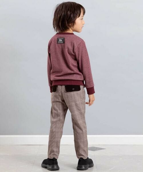 BeBe / べべ スウェット | トレインプリントメランジトレーナー　(90~150cm) | 詳細12