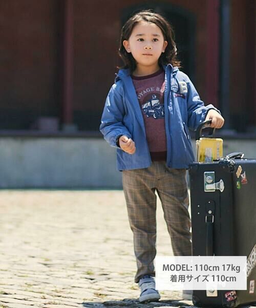 BeBe / べべ スウェット | トレインプリントメランジトレーナー　(90~150cm) | 詳細14