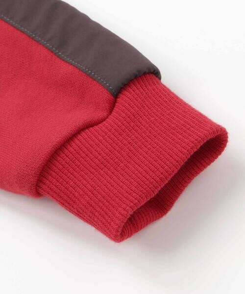 BeBe / べべ スウェット | 【JALコラボ】飛行機刺しゅう袖切り替えラグラントレーナー(90~130cm) | 詳細16