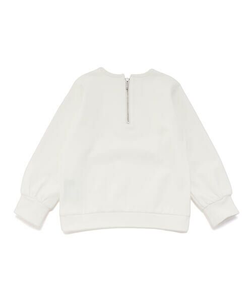 BeBe / べべ スウェット | ポンチラインストーンロゴトレーナー(100~160cm) | 詳細2