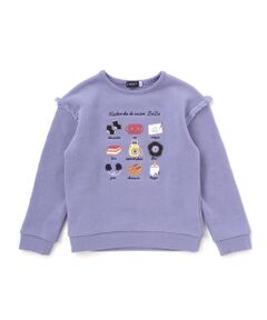 BeBe / べべ スウェット | マシュマロウラケおでかけ肩フリンジトレーナー(80~150cm)