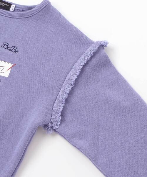 BeBe / べべ スウェット | マシュマロウラケおでかけ肩フリンジトレーナー(80~150cm) | 詳細6